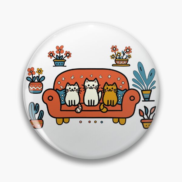 Item preview, KittyKat -  Kittens on a Sofa designed and sold by KittyKatCats.