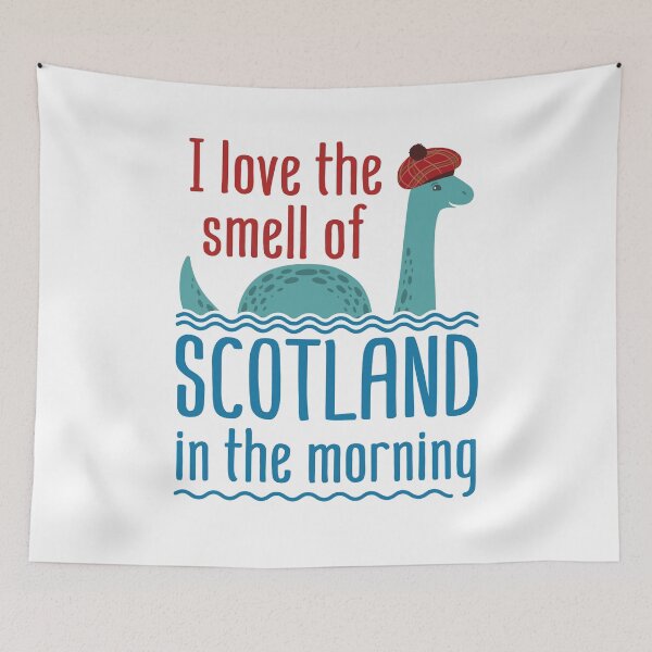 Item preview, Loch Ness Monster I Love the Smell of Scotland in the Morning designed and sold by jaygo.