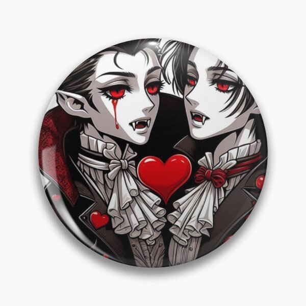 Item preview, Halloween _ Valentine's Day _ Vampires in love designed and sold by Arleven.