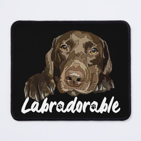 Item preview, Labradorable Chocolate Labrador designed and sold by Just-Arts-4U.