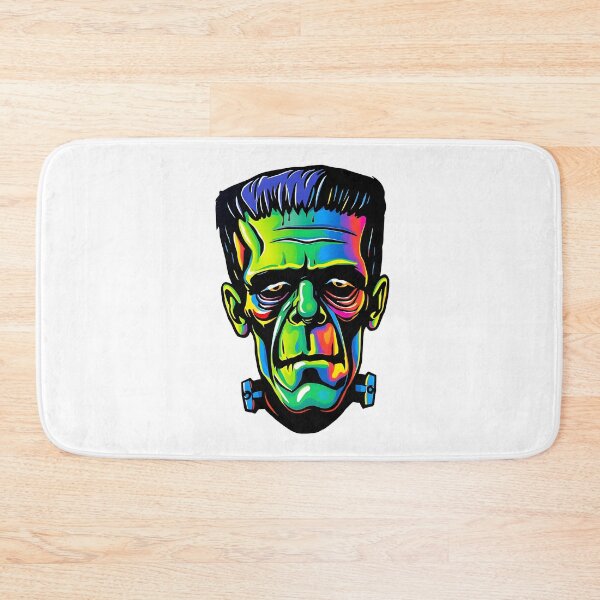 Item preview, Frankenstein Face Psychedelic Prismatic Colors 1 designed and sold by webjmf.
