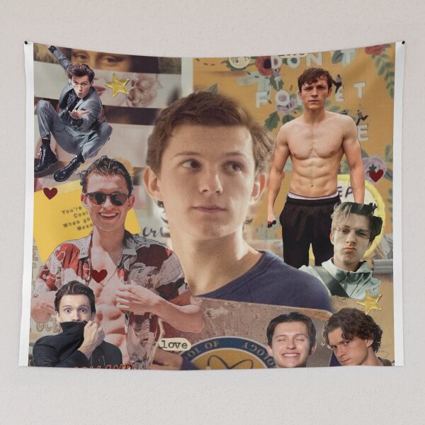 Item preview, Tom Holland photo collage designed and sold by Littlerosaa.