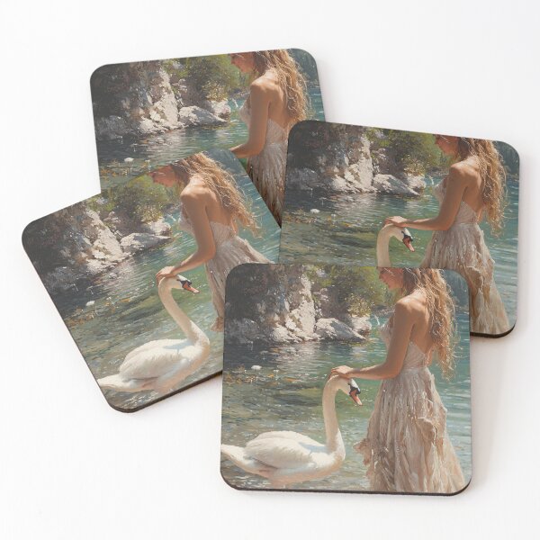 Item preview, Leda and the Swan designed and sold by KootenayDesigns.