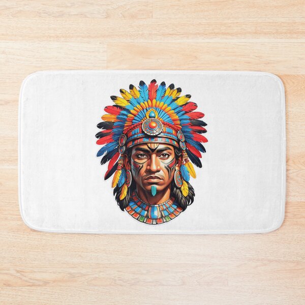 Item preview, Aztec Warrior Vinyl Sticker designed and sold by Bunmigraphics .