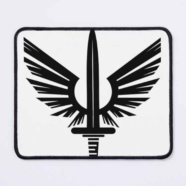 Item preview, Nemesis Sword and Wings Symbol - Protection Magickal Design designed and sold by Earth Nature Creations.