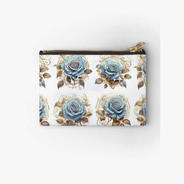 Item preview, Baby Blue and Gold Roses  designed and sold by SHOESLI.