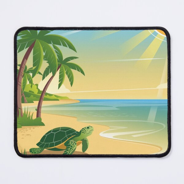 Item preview, Illustration Turtle On The Beach designed and sold by JANA4446.