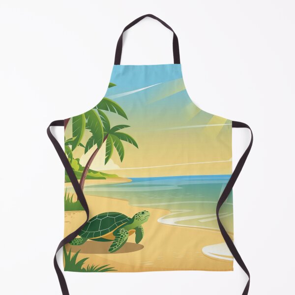Item preview, Illustration Turtle On The Beach designed and sold by JANA4446.