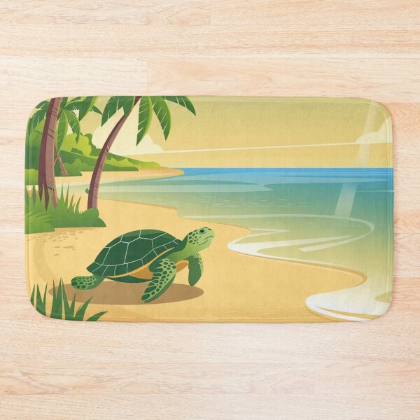 Item preview, Illustration Turtle On The Beach  designed and sold by JANA4446.