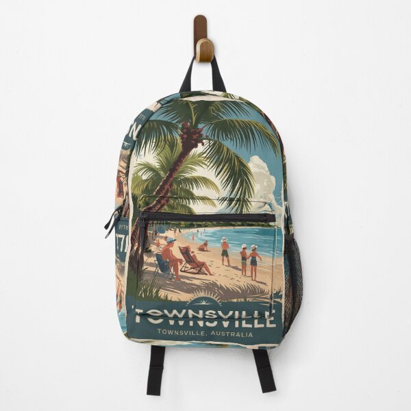 Item preview, Townsville Vintage Travel Poster designed and sold by TravelerRat.