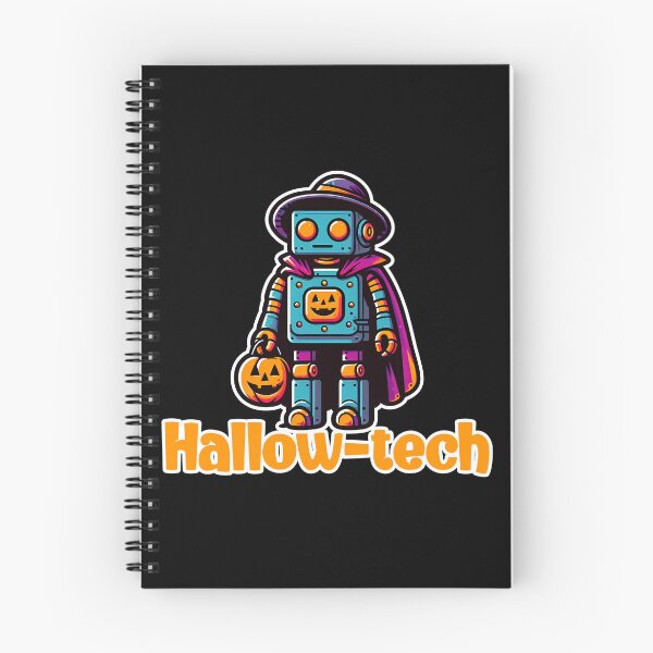 Item preview, Hallow-Tech Halloween Robot Trick-or-Treat Design designed and sold by DineshArtShop.