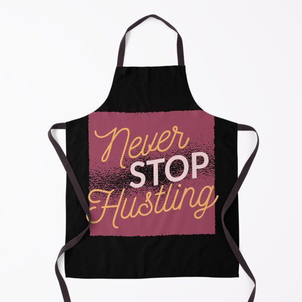 Item preview, Never Stop Hustling | Motivational Quote designed and sold by TurtleDojo.