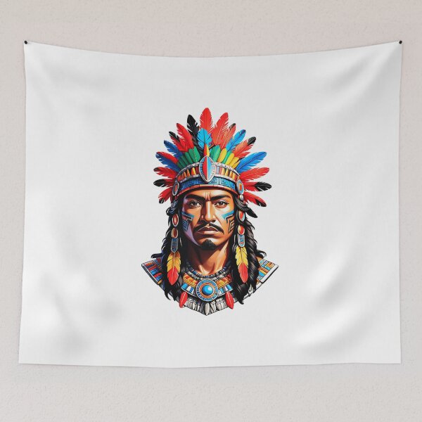Item preview, Aztec Tribal Warrior Logo designed and sold by Bunmigraphics .