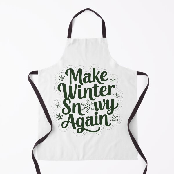 Item preview, Make Winter Snowy Again | Cute Winter Holiday Sticker Design designed and sold by cabana.space.