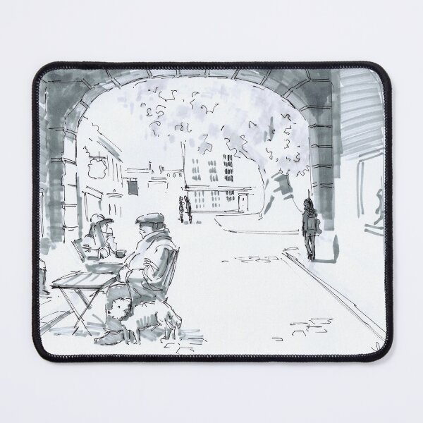 Item preview, Abbey Green Looking Through Arch in Bath City Drawing designed and sold by MikeJory.