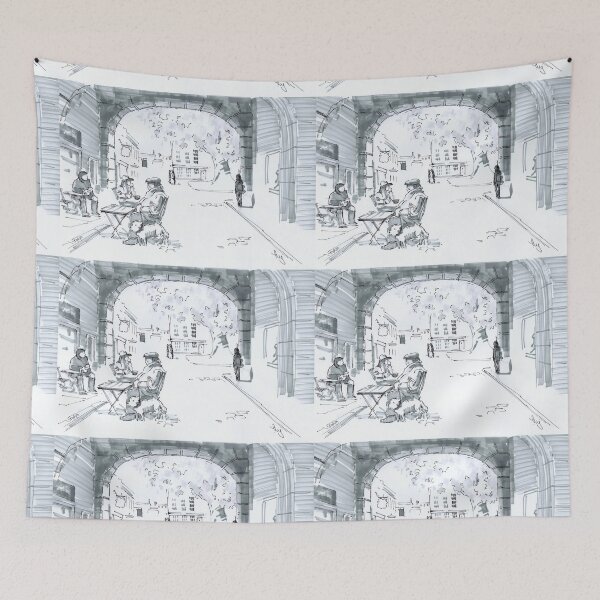 Item preview, Abbey Green Looking Through Arch in Bath City Drawing designed and sold by MikeJory.