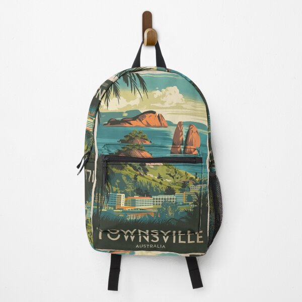 Item preview, Townsville Vintage Travel Poster designed and sold by TravelerRat.