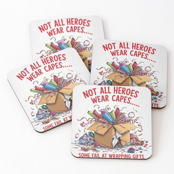 Item preview, Not all heroes wear capes some fail at wrapping gifts.. designed and sold by itskrrish.