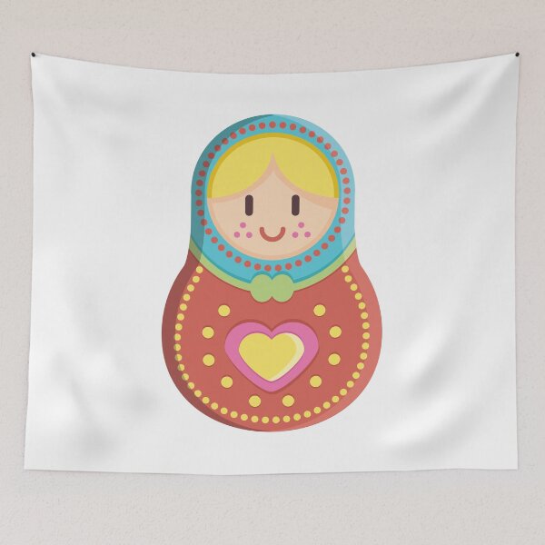 Item preview, Colorful Russian Matryoshka Doll designed and sold by TurtleDojo.