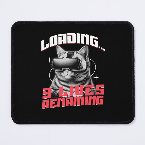 Item preview, Futuristic VR Cat Gamer Retro Humor Funny designed and sold by Vytrix.