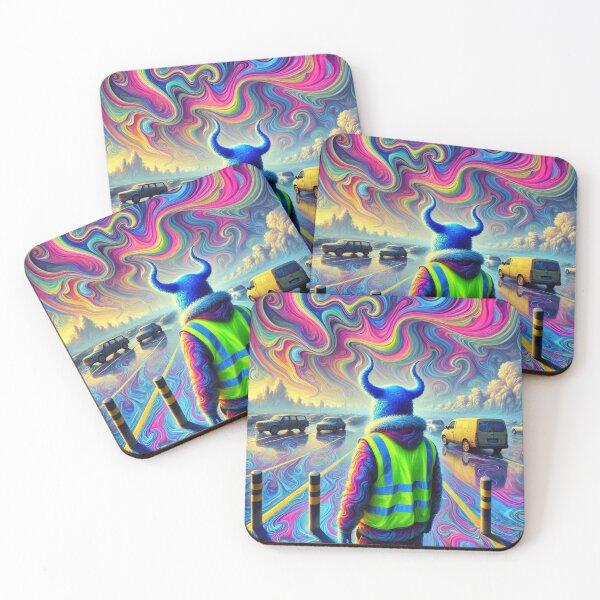 Item preview, Psychedelic Reality: The Monster-Human in a Colour Rush designed and sold by Sigtrix.