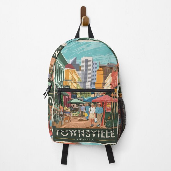 Item preview, Townsville Vintage Travel Poster designed and sold by TravelerRat.