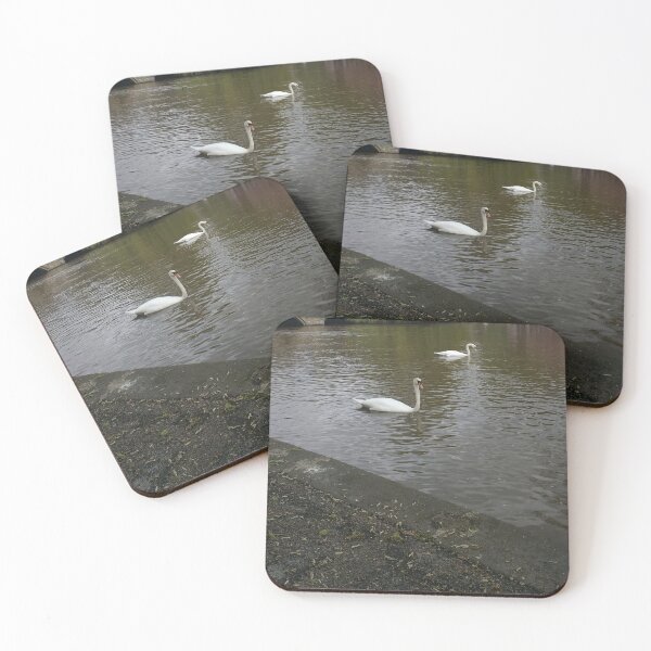 Item preview, #367 |☼| 2 Swimming Swans (Bakewell) designed and sold by Naean H.F. (Nez Man).
