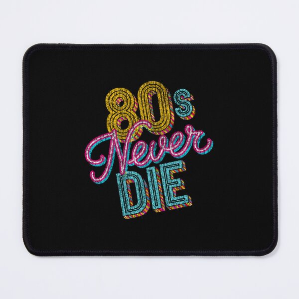 Item preview, Vintage distressed 80s NEVER DIE  – Ultimate 80s Music Nostalgia for Retro Lovers designed and sold by paulo silveira.