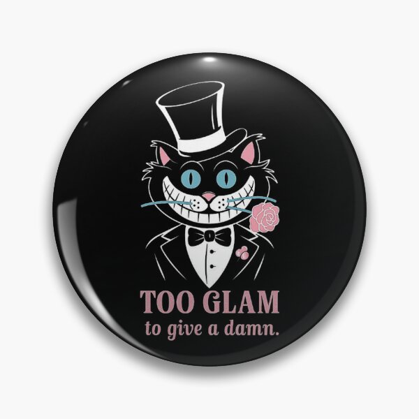 Artikelvorschau, Too Glam To Give A Damn - Stilvolles Katzendesign entworfen und verkauft von love3617.