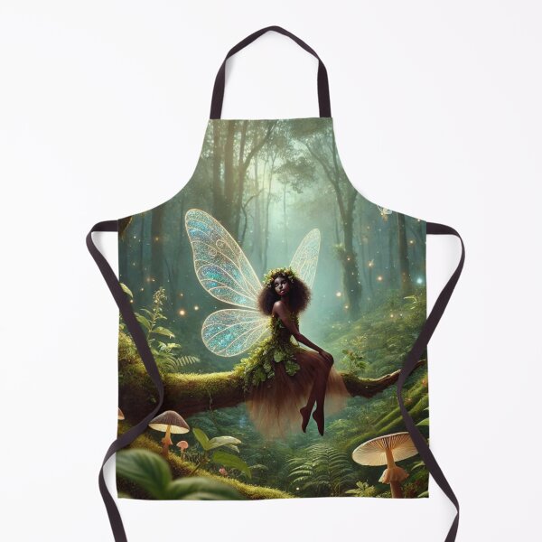 Item preview, Fairy with mushrooms designed and sold by ValerieStOnge.