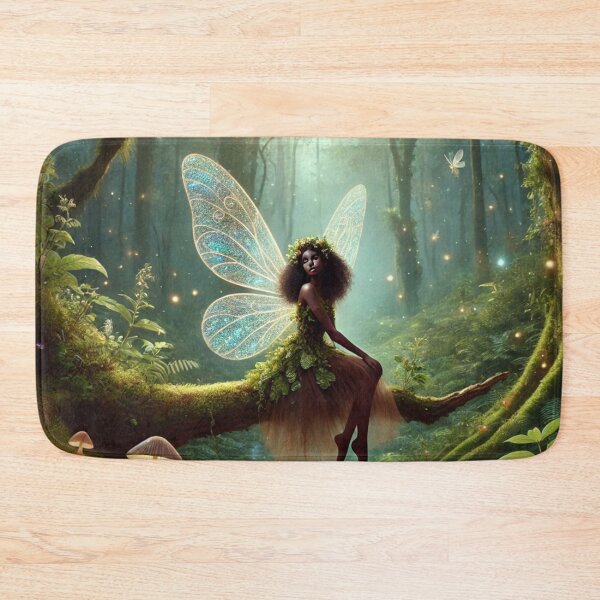 Item preview, Fairy with mushrooms designed and sold by ValerieStOnge.