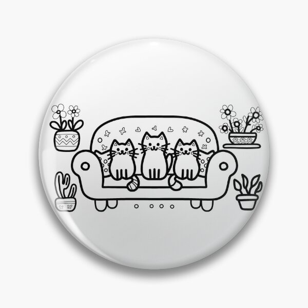 Item preview, KittyKat -  Kittens on a Sofa designed and sold by KittyKatCats.