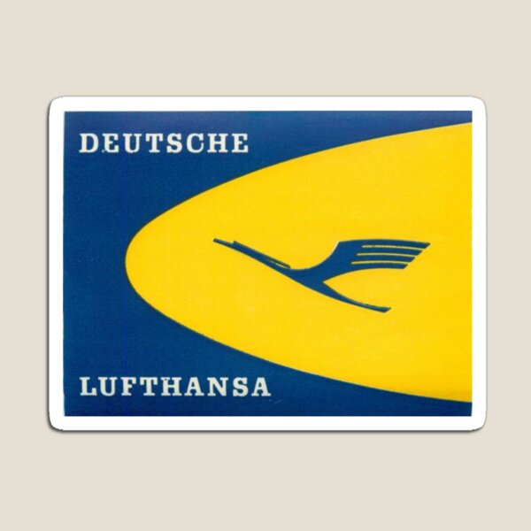 Artikel-Vorschau von Retro Vintage Deutsche Lufthansa, designt und verkauft von FutureTraveller.