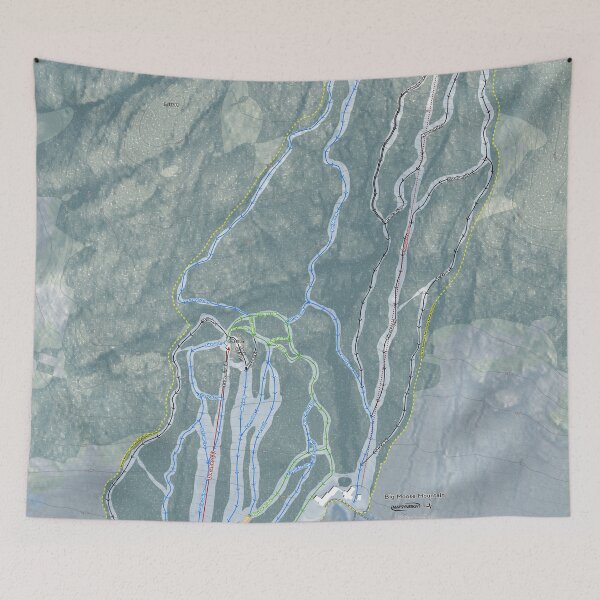 Item preview, Big Moose Mountain Resort Trail Map designed and sold by Mapsynergy.
