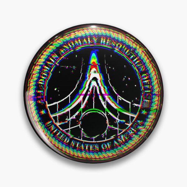 Item preview, All-Domain Anomaly Resolution Office (AARO) Insignia / Department of Defense UFO Investigation office - GLITCH designed and sold by Dan Zetterström.