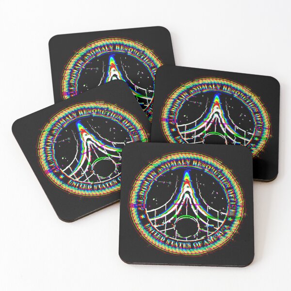 Item preview, All-Domain Anomaly Resolution Office (AARO) Insignia / Department of Defense UFO Investigation office - GLITCH designed and sold by Dan Zetterström.