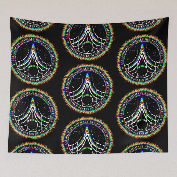 Item preview, All-Domain Anomaly Resolution Office (AARO) Insignia / Department of Defense UFO Investigation office - GLITCH designed and sold by Dan Zetterström.