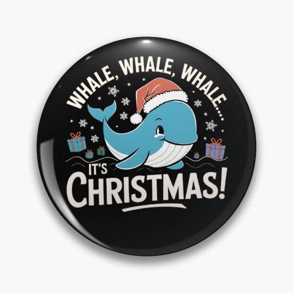 Item preview, Whale, Whale, Whale It's Christmas Funny Gifts for Christmas designed and sold by KedzikDesigns.