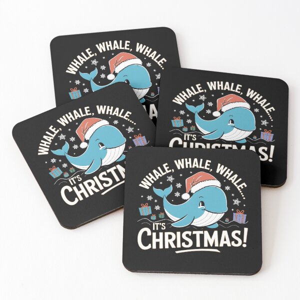 Item preview, Whale, Whale, Whale It's Christmas Funny Gifts for Christmas designed and sold by KedzikDesigns.