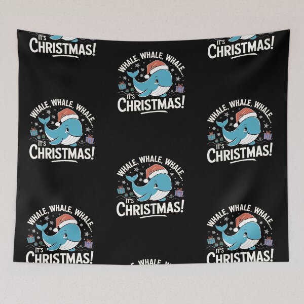 Item preview, Whale, Whale, Whale It's Christmas Funny Gifts for Christmas designed and sold by KedzikDesigns.