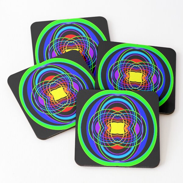 Item preview, Rainbow colors geometric abstract design  designed and sold by Stefrait-7.