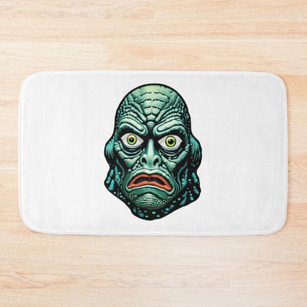Item preview, Creature of Black Lagoon Face Psychedelic Prismatic Colors 1 designed and sold by webjmf.