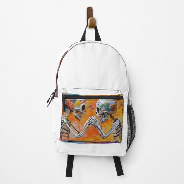 Item preview, Skeletons in Love - Vibrant Graffiti Art with Colorful Street Style designed and sold by Soul-Sparks.