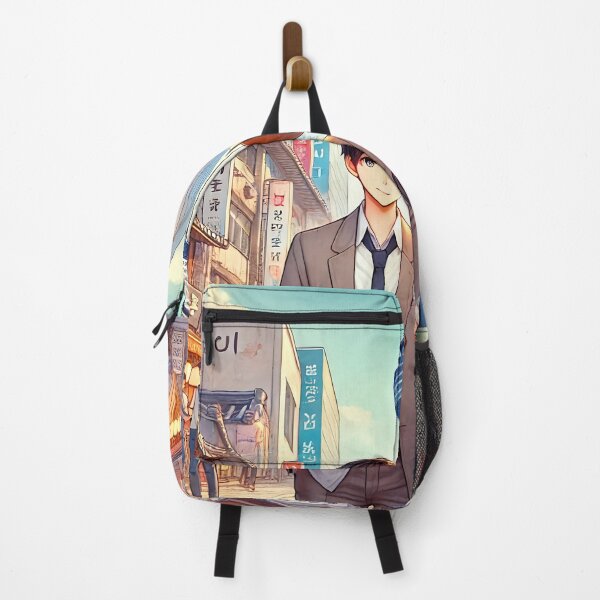 Item preview, Anime Couple Seoul Tower designed and sold by unrealartwork.
