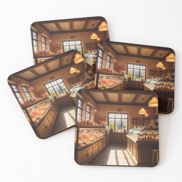 Item preview, Dessert Shop of Sweet Delights designed and sold by BlareBlare.