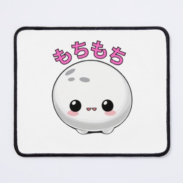 Item preview, Cute Mochi Sticker – Kawaii Squishy Japanese Food Art for Laptops, Water Bottles, and Journals designed and sold by MarkLines.