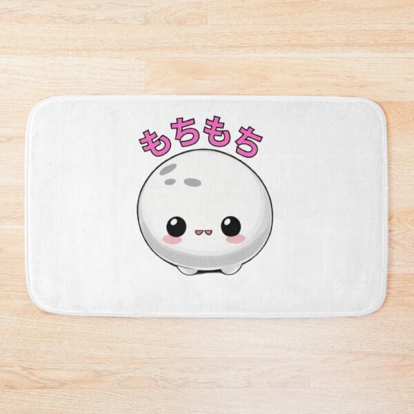 Item preview, Cute Mochi Sticker – Kawaii Squishy Japanese Food Art for Laptops, Water Bottles, and Journals designed and sold by MarkLines.