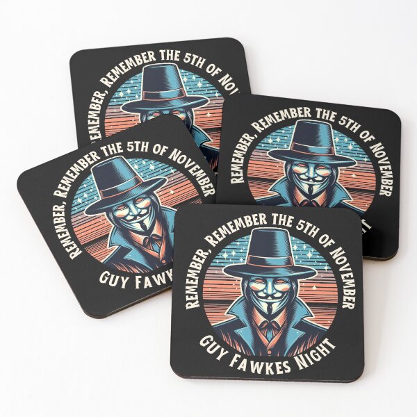 Item preview, Guy Fawkes Night Retro Style Remember The 5Th November designed and sold by DarekShop.