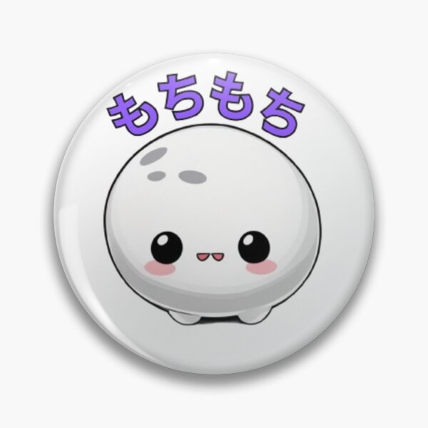 Item preview, Cute Mochi Sticker – Kawaii Squishy Japanese Food Art for Laptops, Water Bottles, and Journals designed and sold by MarkLines.