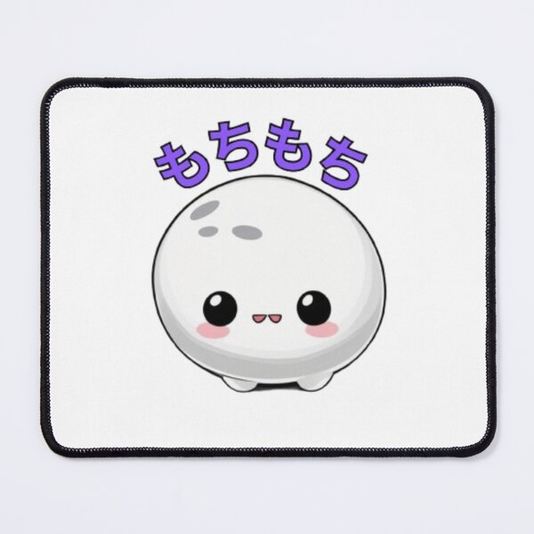 Item preview, Cute Mochi Sticker – Kawaii Squishy Japanese Food Art for Laptops, Water Bottles, and Journals designed and sold by MarkLines.